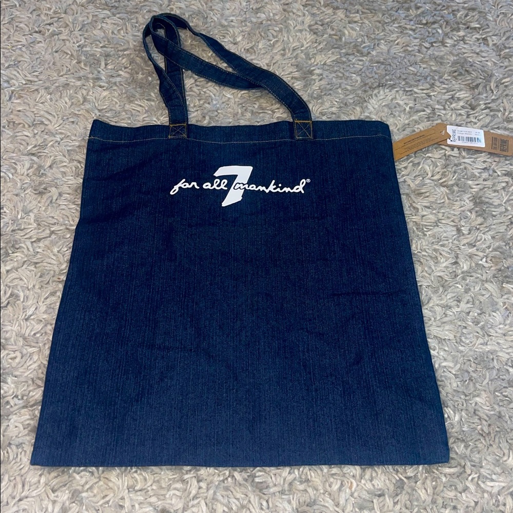 7 for all mankind denim tote